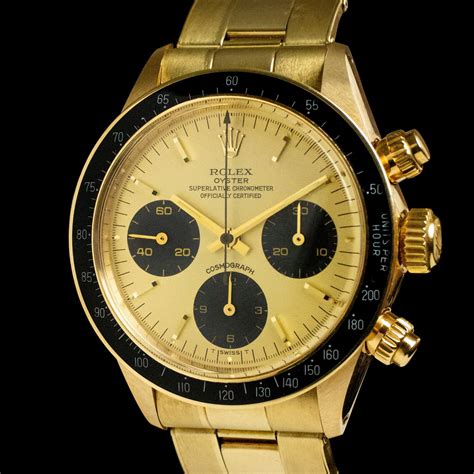 rolex 6263 gold dial|6263 Rolex vintage daytona.